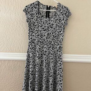 Michael Kors Floral Print Mini Dress